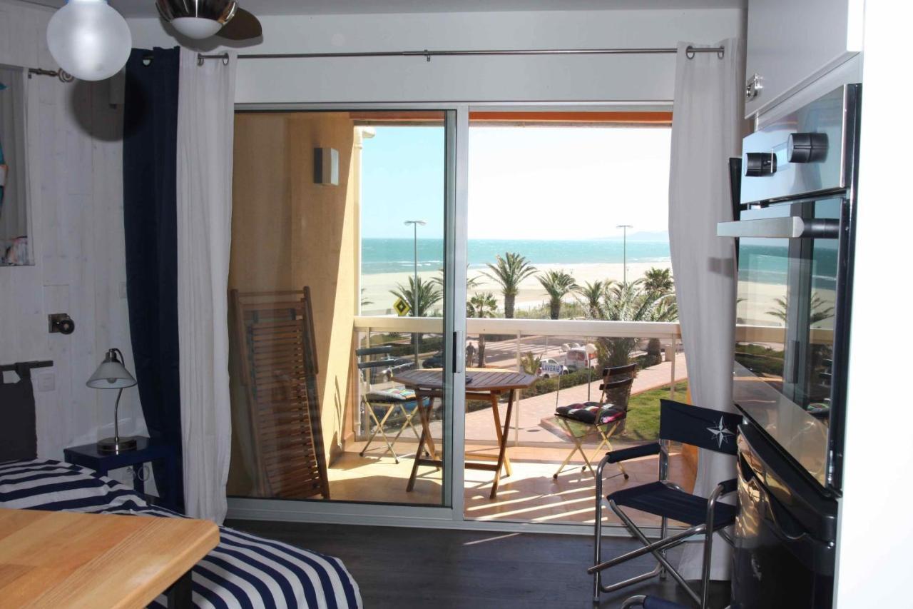 Studio Vue Mer Et Cap Canet-en-Roussillon Kültér fotó